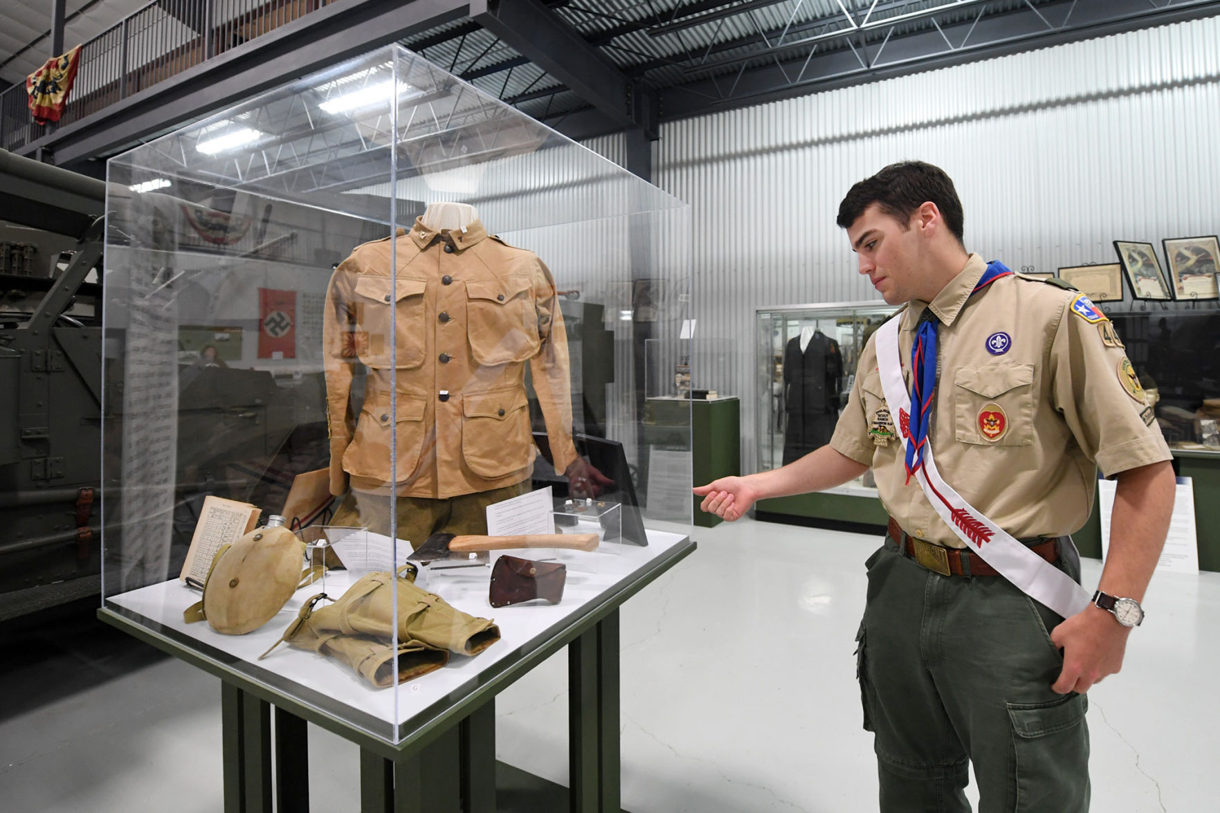 Eagle Scout exhibit